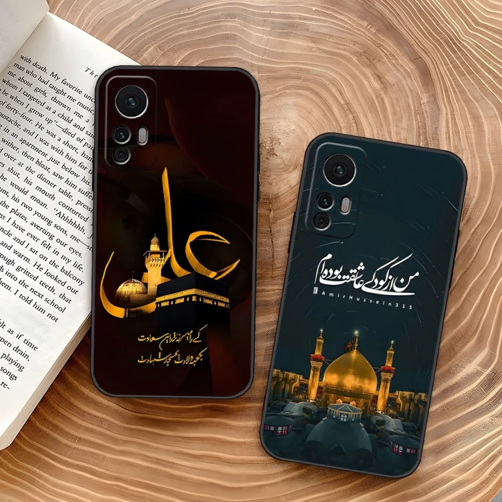 Imam Hussain Shia Ali Phone Case for Xiaomi 13 12 11T Lite Ultra Redmi Note 13 12 10 Pro POCO F4 F5 X5 Pro Back Cover