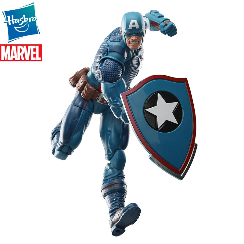 

Hasbro Original Marvel Captain America Steve Rogers The Secret Empire Action Figure Collectible Model Statuette Ornament Gift