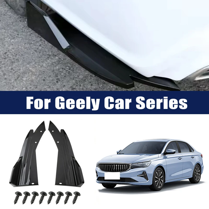 

Rear Bumper Lip Diffuser Splitter Canard Protector Front Spoiler Body Kit For Geely Coolray Atlas Emgrand Okavango Tugella
