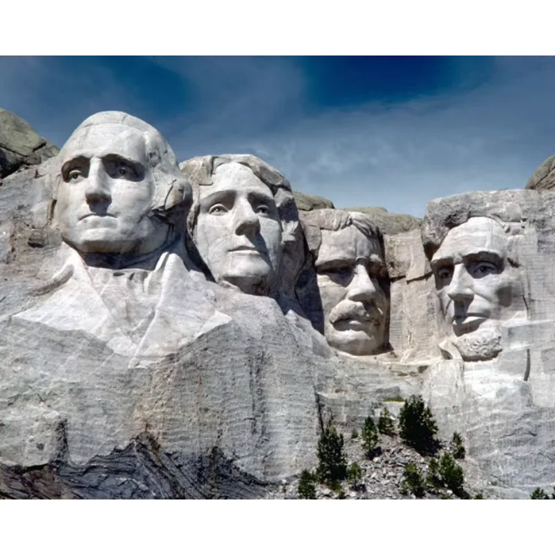 227 South Dakota MOUNT RUSHMORE MEMORIAL Glossy Silk Poster Wall Art Home Decoration Gift