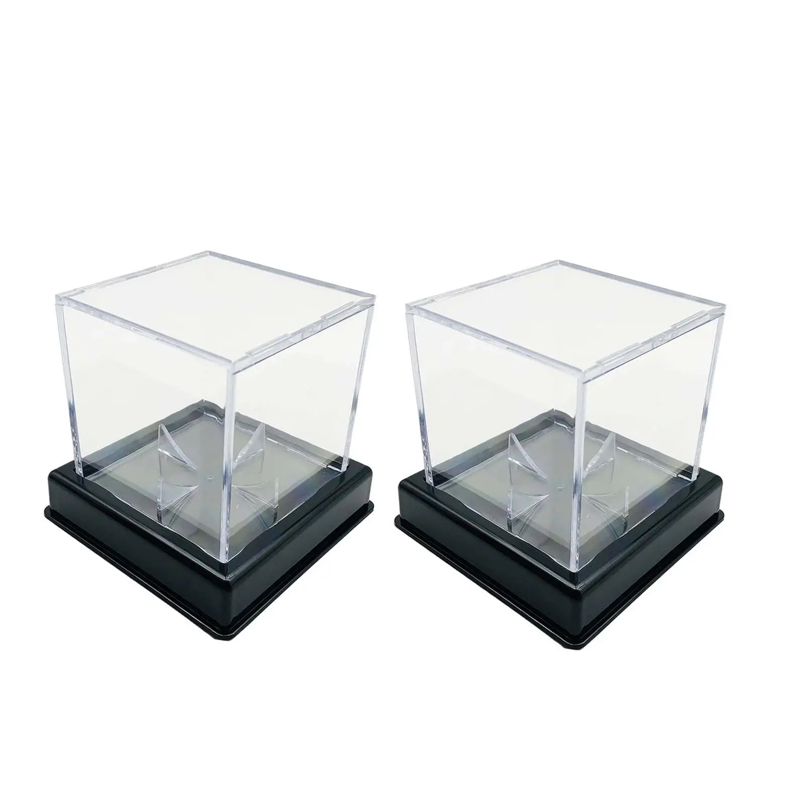 Baseball Holder Acrylic Transparent Ball Display Storage Box Case for Desktop Collectible and Gift Ideas