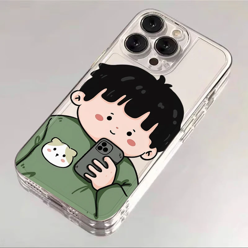 حافظة هاتف لهاتف Honor Y9 Prime 2019 X8b X9b X9a X7b 90 Lite غطاء شفاف مضحك لطيف للزوجين