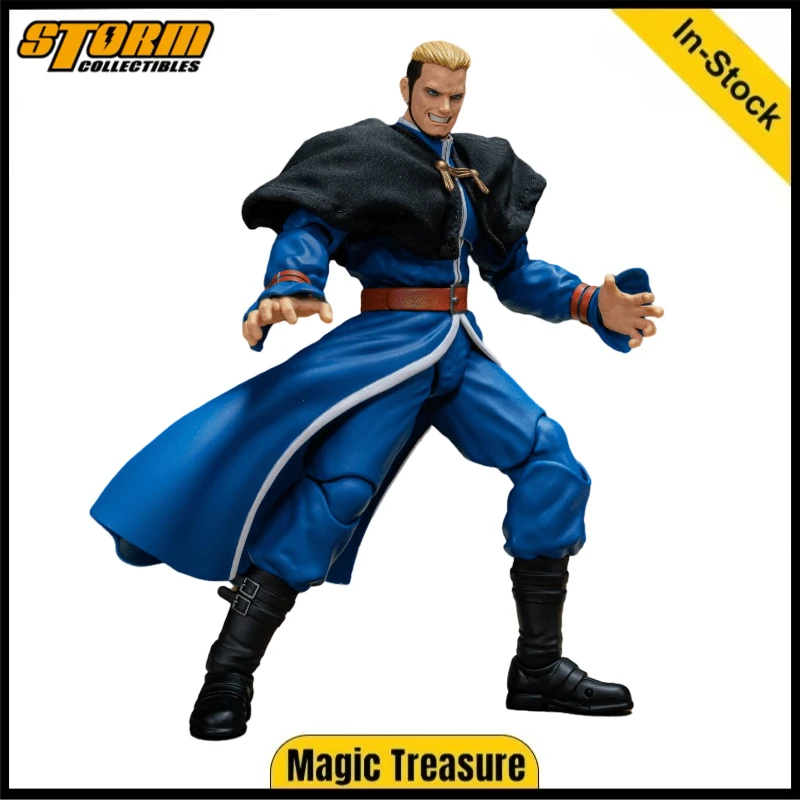 【In stock】 Storm Collectibles THE KING OF FIGHTERS '98 ULTIMATE MATCH KOF'98 UM Leopold Goenitz Action Figure Model Toy Gift