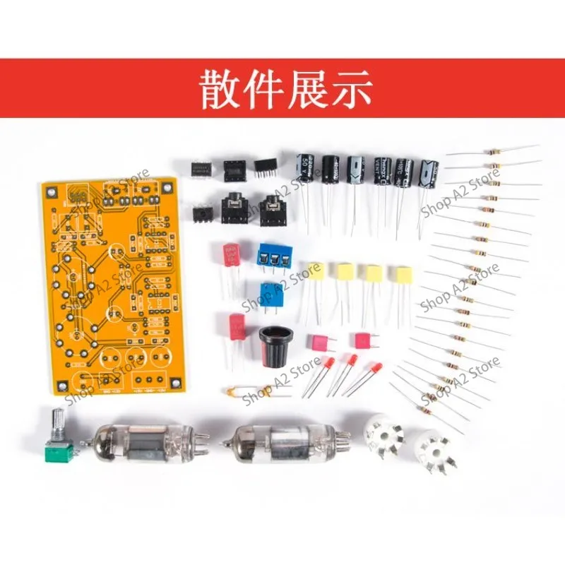 6J5 tube bile duct prestage, amplifier kit electronic components DIY production and welding parts