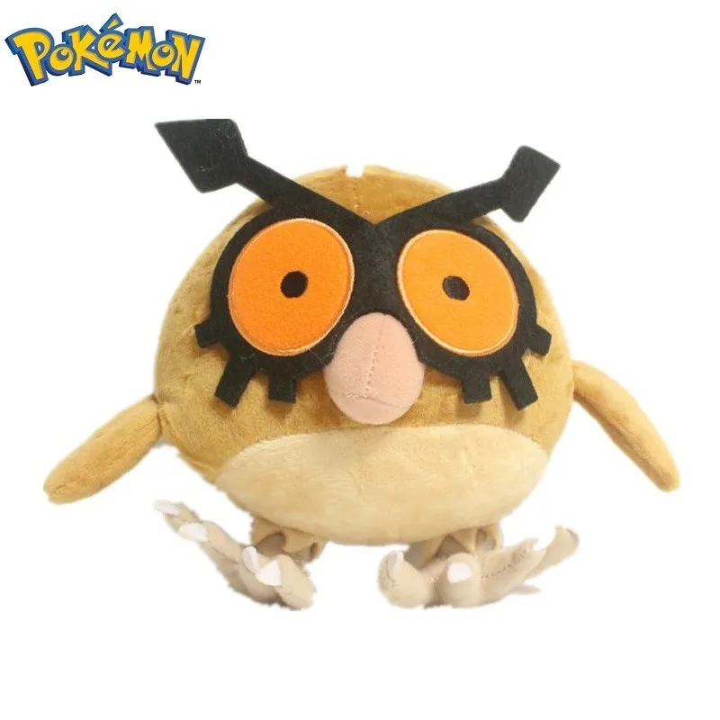 

2024 Large Animal Owl Pokemon Hoothoot Stuffed Plush Toys For Child Girl Boy Birthday Gift