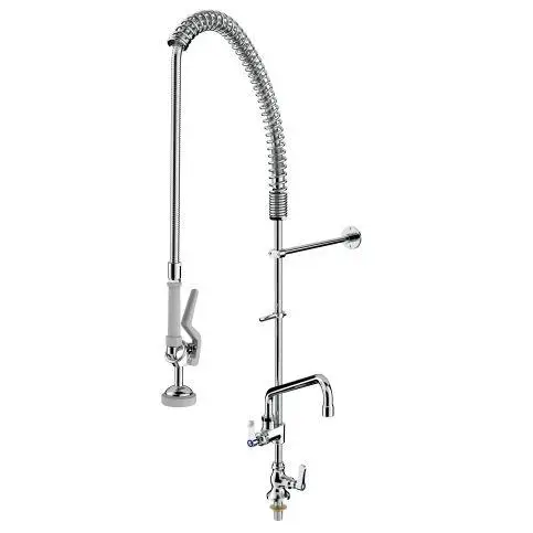 

Латунная насадка-распылитель для ресторана, гибкий шланг, однолинейная холодная кухонная раковина, смеситель Prerinse