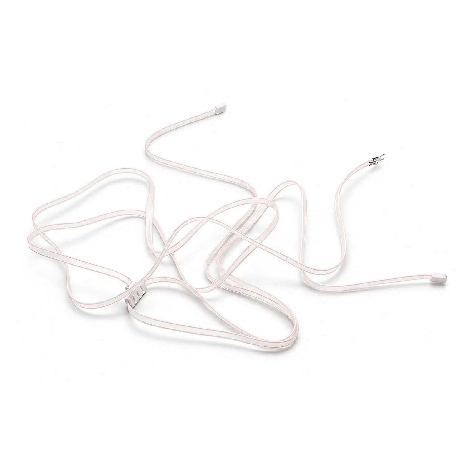 Transparent FM Indoor Home Cable Radio 300 Ohm Antenna Durable T Type Multipurpose Stereo Receiver PE Dipole With 2 Pin
