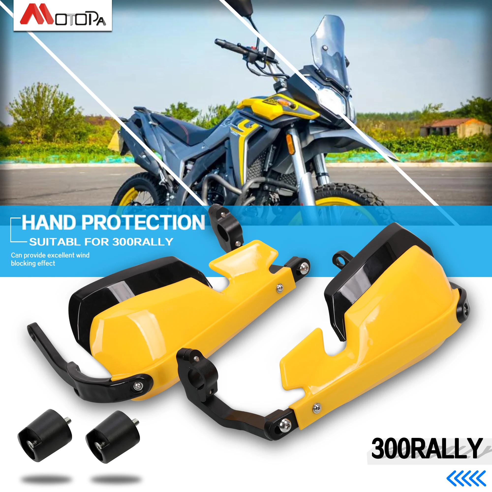 

For Loncin VOGE 300 RALLY 300 300RALLY 300GY new aluminum alloy Handguard Shield Motorcycle Hand Guards Lever Protector