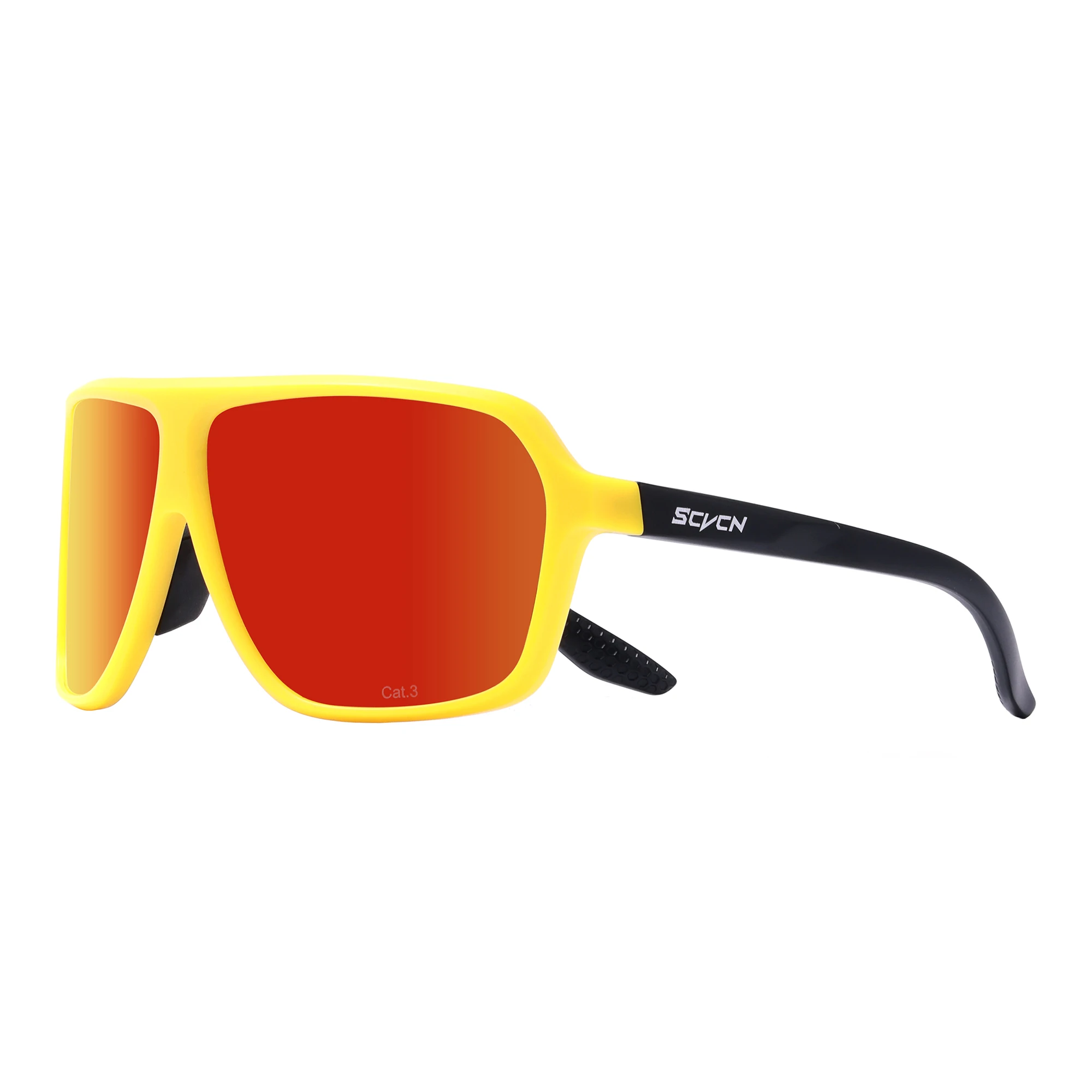 SCVCN Polarized Fishing Sunglasses Outdoor Sport Entertainment Glasses Outdoor Cycling Road Bike UV400 Protective Frame Glasses