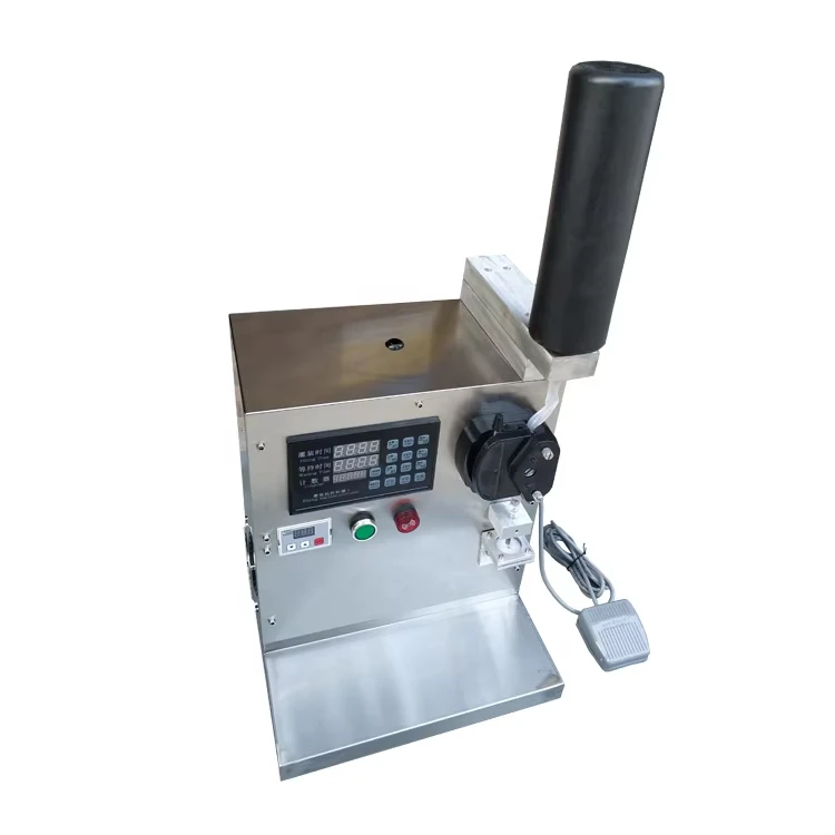 Small Peristaltic Pump Filling Canning Machine for Nail Polish Glue Makeup Remover Eye Black Glue Manually Operated Glass Bottle