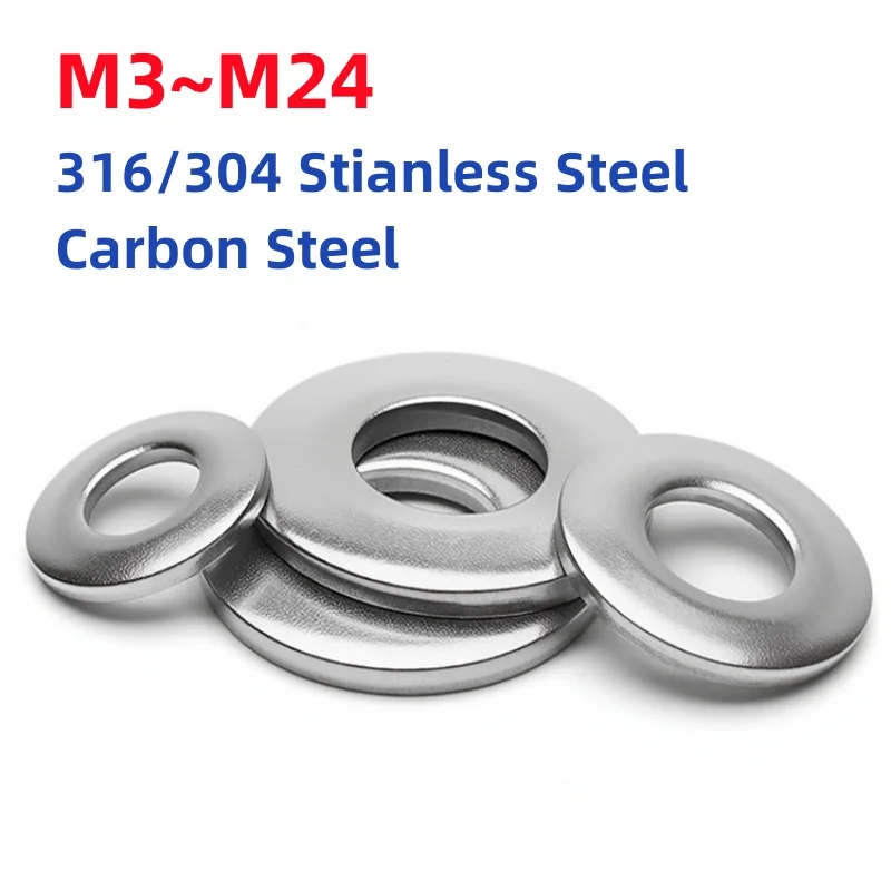 DIN6796 M3~M24 316/304 Stianless Steel Carbon Steel Disc Washer Spring Conical Thick Flat Washers