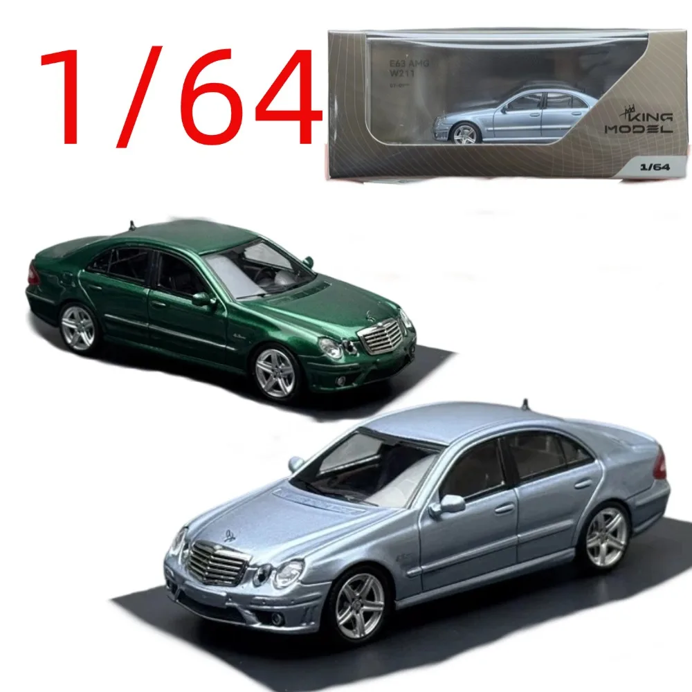 kingmodel-diecast-1-64-scale-mercedes-benz-car-model-alloy-benz-e63-amg-w211-play-vehicles-model-toys-display-original-box