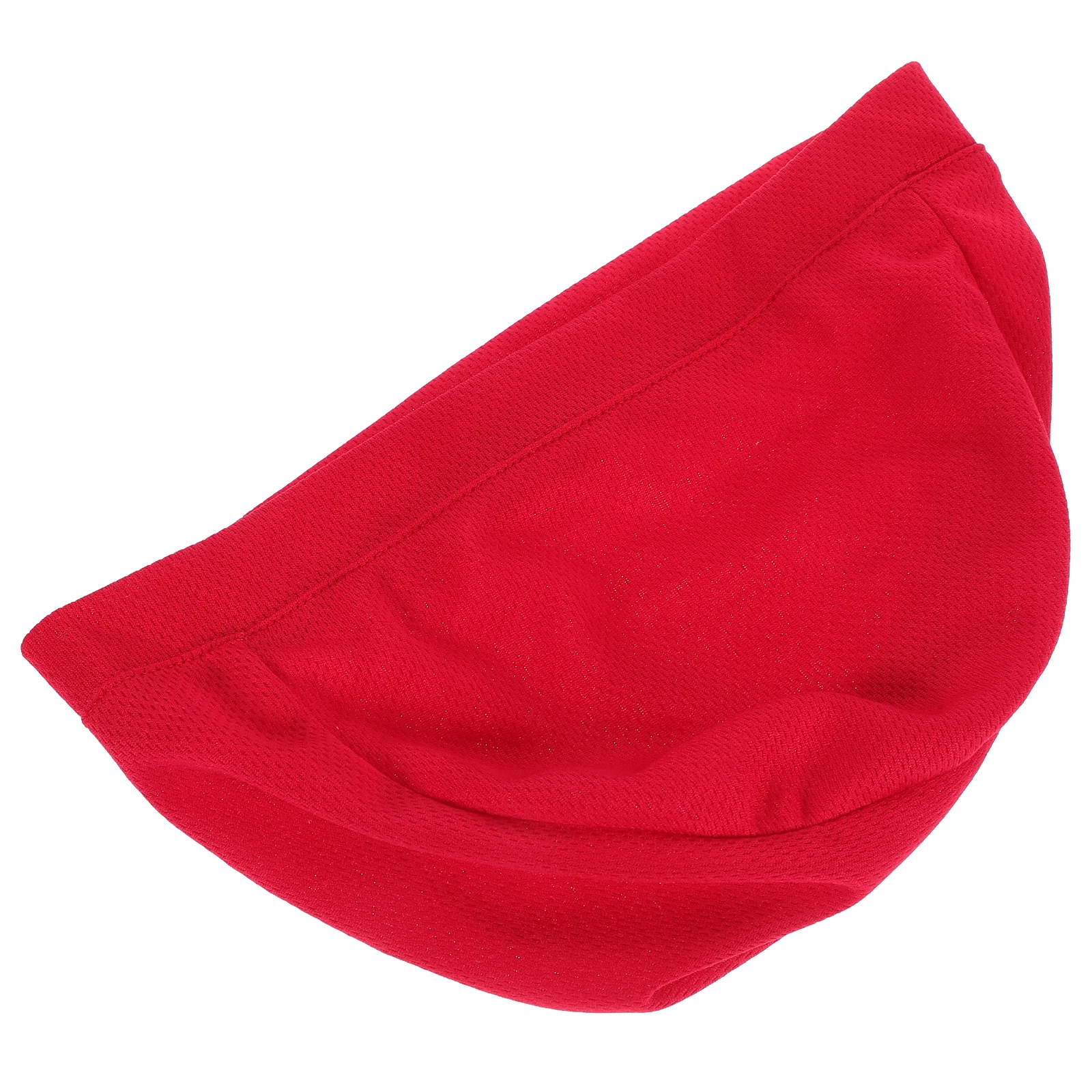 

Summer Windproof Cycling Motorcycle Liner Red Breathable Mesh Cap Sun Protection Inner Cover Outdoor Sports