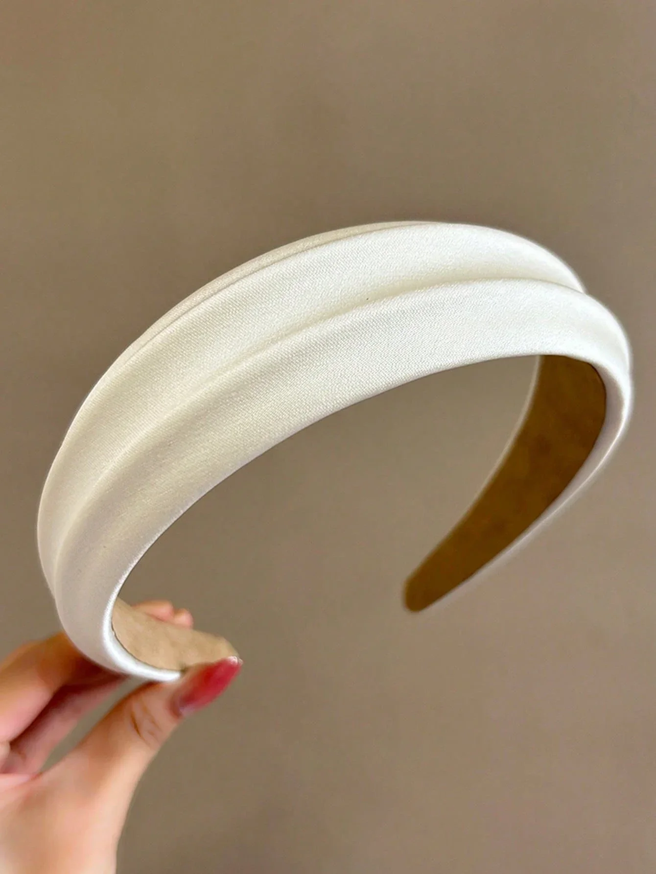 

Women Satin Headband Solid Color Fashion Simple Hair Accessory For Daily Casual Party
