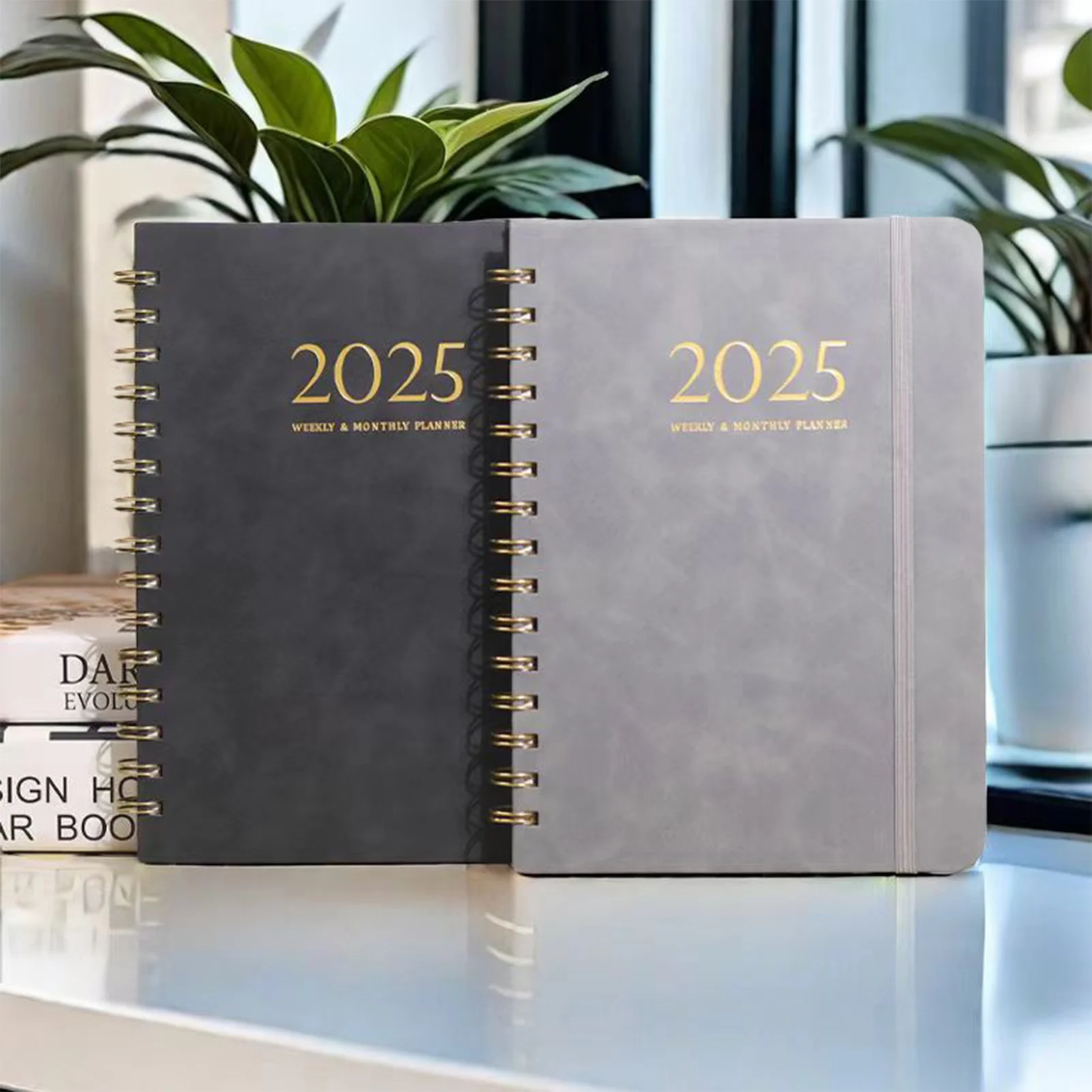 Daily  Planner Notebook with Stylish Design Practical Tool Schedule Books for Birthday Gifts New Year's Gifts