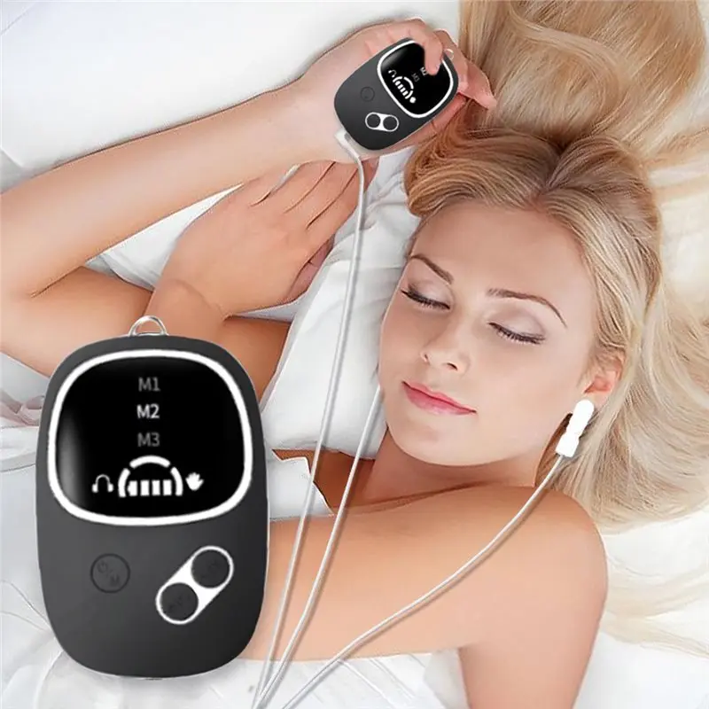 BNVN-Vagus Nerve Stimulation Clip Ear Sleep Aid Device Relieve Promote Fast Sleep Deep Sleep Relief Insomnia Reduce Anxiety Alle