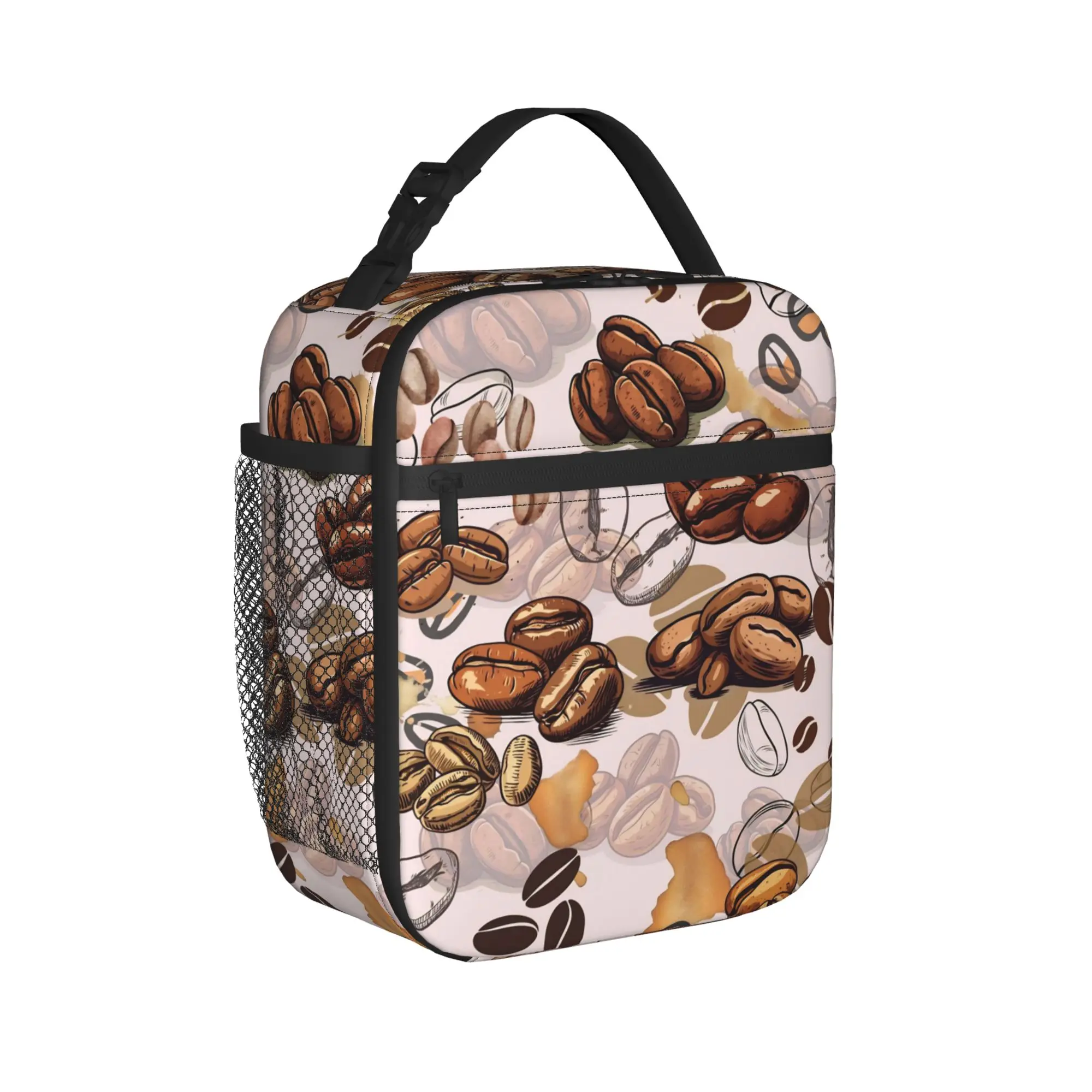 Insulated Lunch Tote Bag Barista Baking Merch  Storage Food Box INS Trendy Thermal Cooler Lunch Box For Outdoor