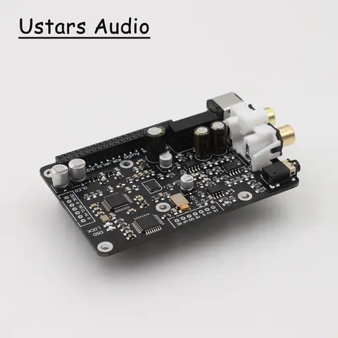 R38h Raspberry Pi, Expansion Board DAC Decoding Board 4B 3B IIS 768KHz DSD512 Hard Solution