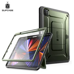 SUPCASE For iPad Pro 12.9 Case (2022/2021/2020) UB Pro Full-Body Rugged Kickstand Protective Case with Built-in Screen Protector