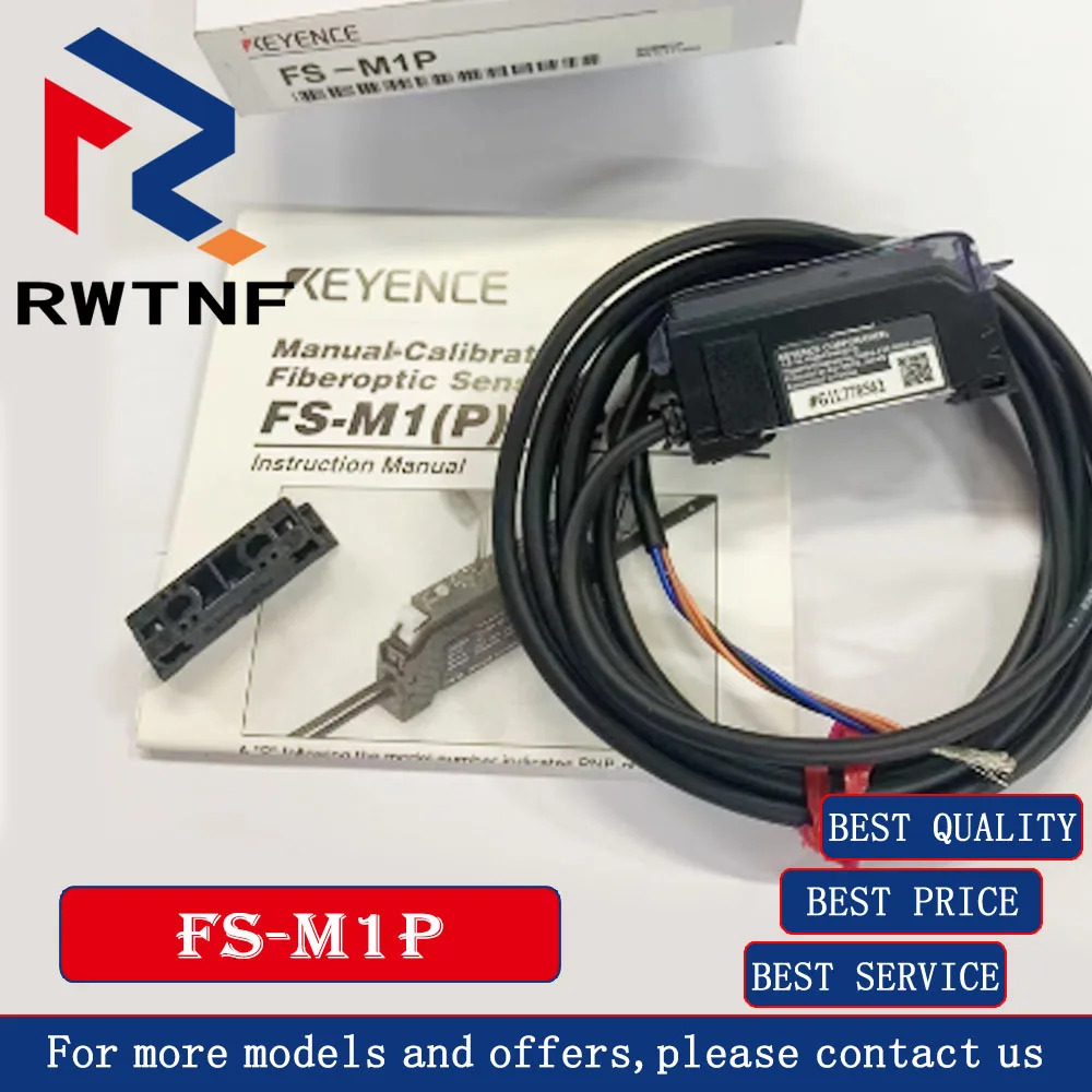 

Brand New Genuine FS-M1P KEYENCE fiber amplifier sensor 100% Original, stock in stock