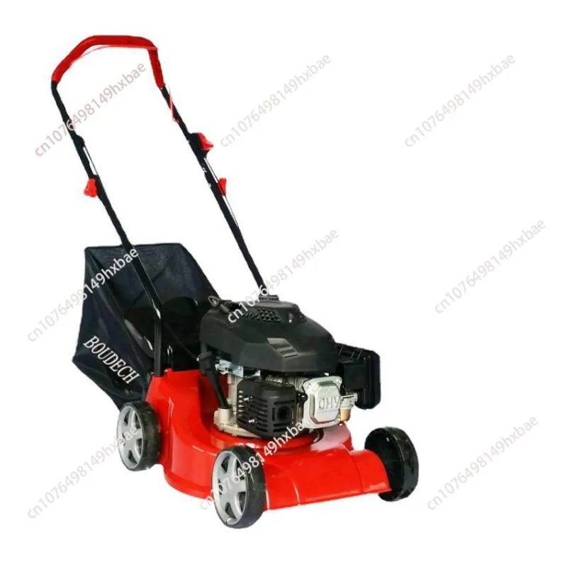 Petrol lawn mower hand push lawn mower self-propelled