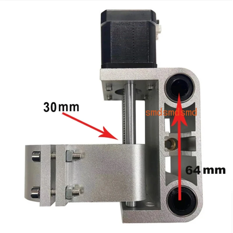 3018 MAX Aluminum Z Axis Spindle Motor Mount 200W Spindle Holder 52mm Diameter for CNC 3018 MAX