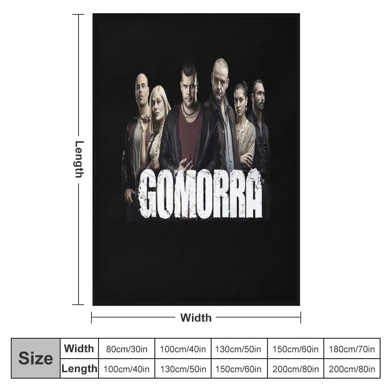 Mens Best Gomorra Ciro Genny Gifts For Music Fans Throw Blanket Warm Retros Sofa Throw Summer Blankets