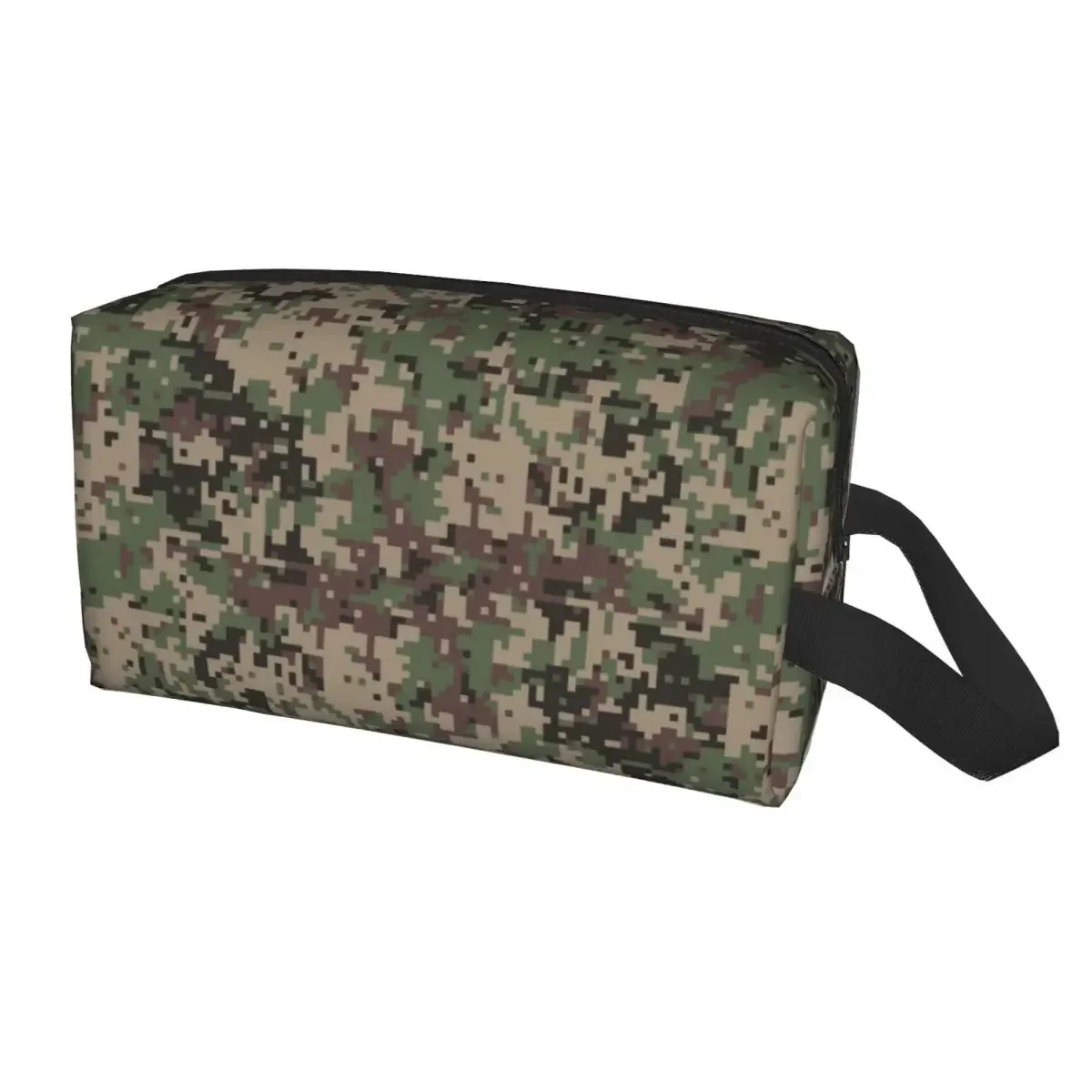 Kawaii Marpat Camo Travel Toiletry Bag Women Woodland Camouflage Makeup Cosmetic Organizer Beauty Storage Dopp Kit