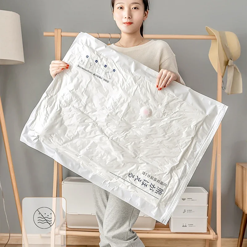 Bolsas de vacío para almacenamiento de ropa, paquete organizador de viaje para el hogar, Ahorrador de espacio