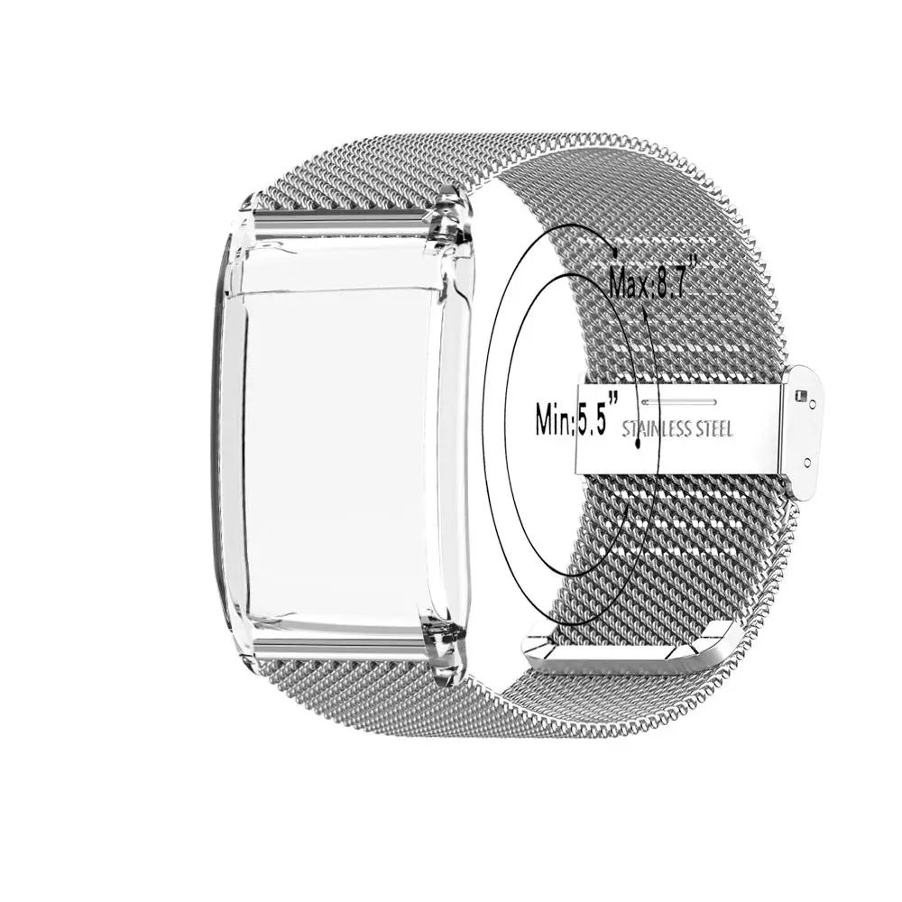 Металлический фитнес-браслет, регулируемый с чехлом для часов, сменный трекер, защитный ремешок, спортивный браслет для Whoop 4,0, для мужчин и женщин