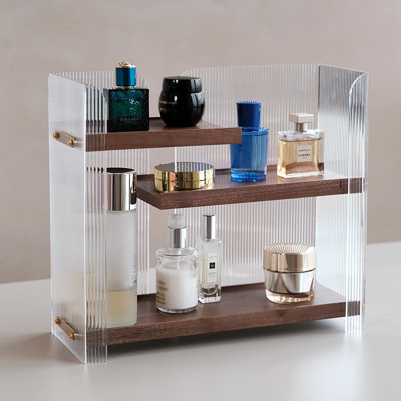 

Premium Cosmetics Dresser Wash Table Skin Care Products Desktop Shelf