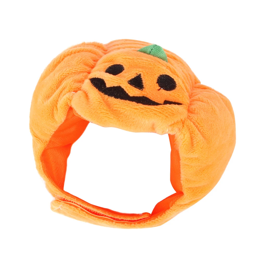 

Pumpkin Hat Pet Cap Halloween Costume 3D Cartoon Design Funny Cat Dog Accessory Festival Party Hats Halloween Pumpkin Pet