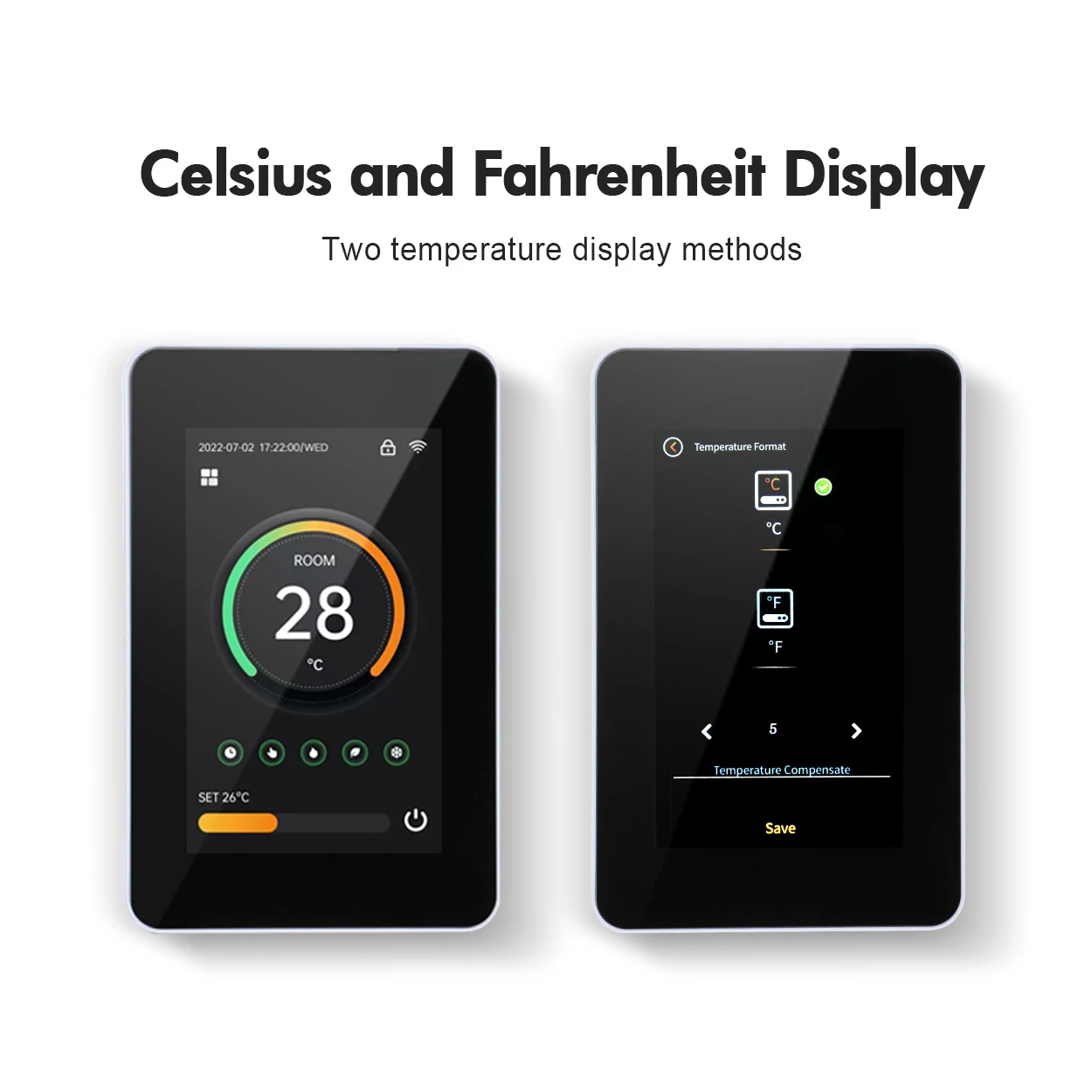 Termostato inteligente Tuya WiFi, controlador remoto de temperatura de calefacción eléctrica de suelo/agua para Google Home y Alexa