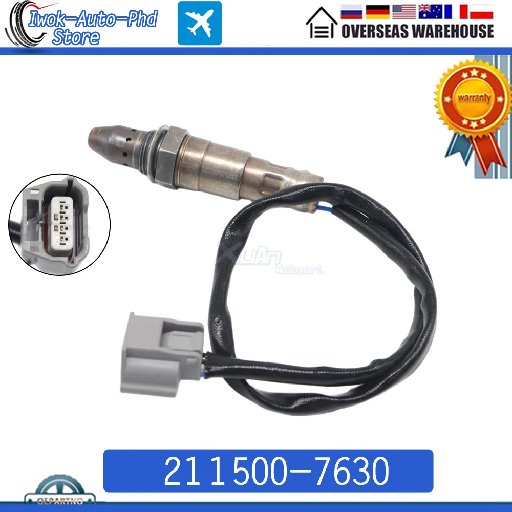 Car Upstream Air Fuel Ratio Lambda O2 Oxygen Sensor 211500-7630 For Infiniti Q60 Qx50 Qx60 Qx70 M35H For Nissan Armada Titan