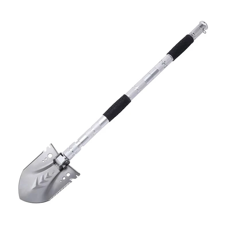 Outdoor Multi-purpose 3Cr13 Shove 6061 Aluminium Garden Tools Folding 2.5mm Thick Shovel Camping Tools Multi Shovel