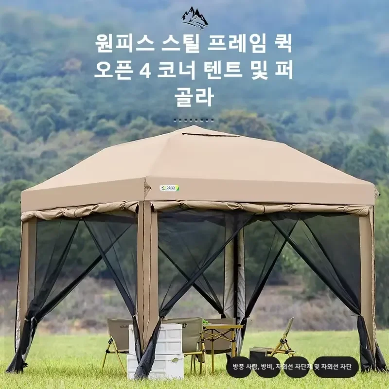 10x10 Ft Pop Up Canopy Tent Straight Leg Gazebo With 4 Sidewalls Instant Setup Outdoor Event Shelter Air Vent Top