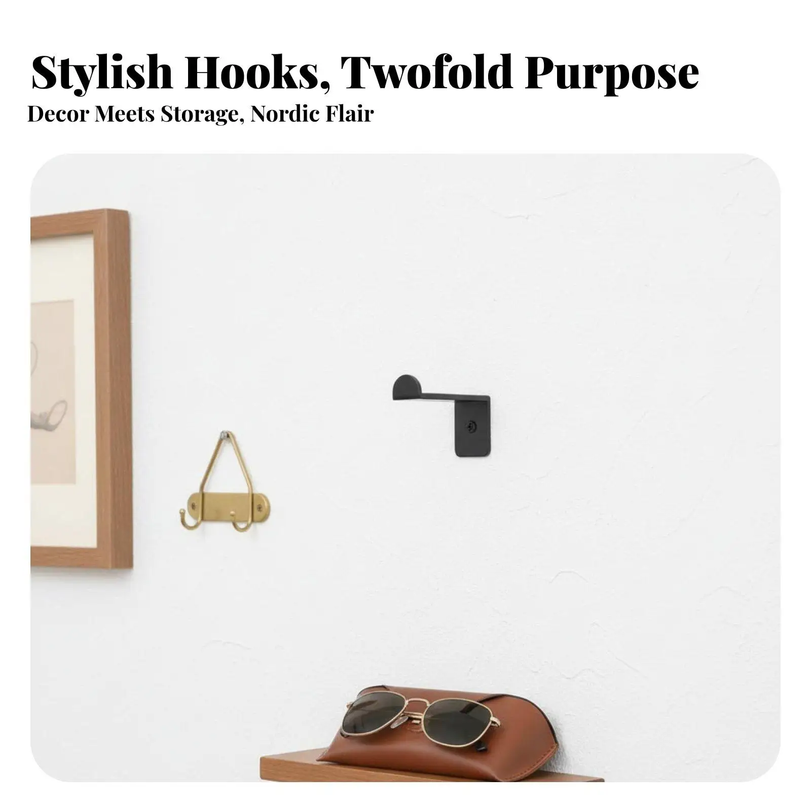 Cowboy Hat Wall Hook -No- Option Cowboy Hat Wall Mount Multi-Purpose