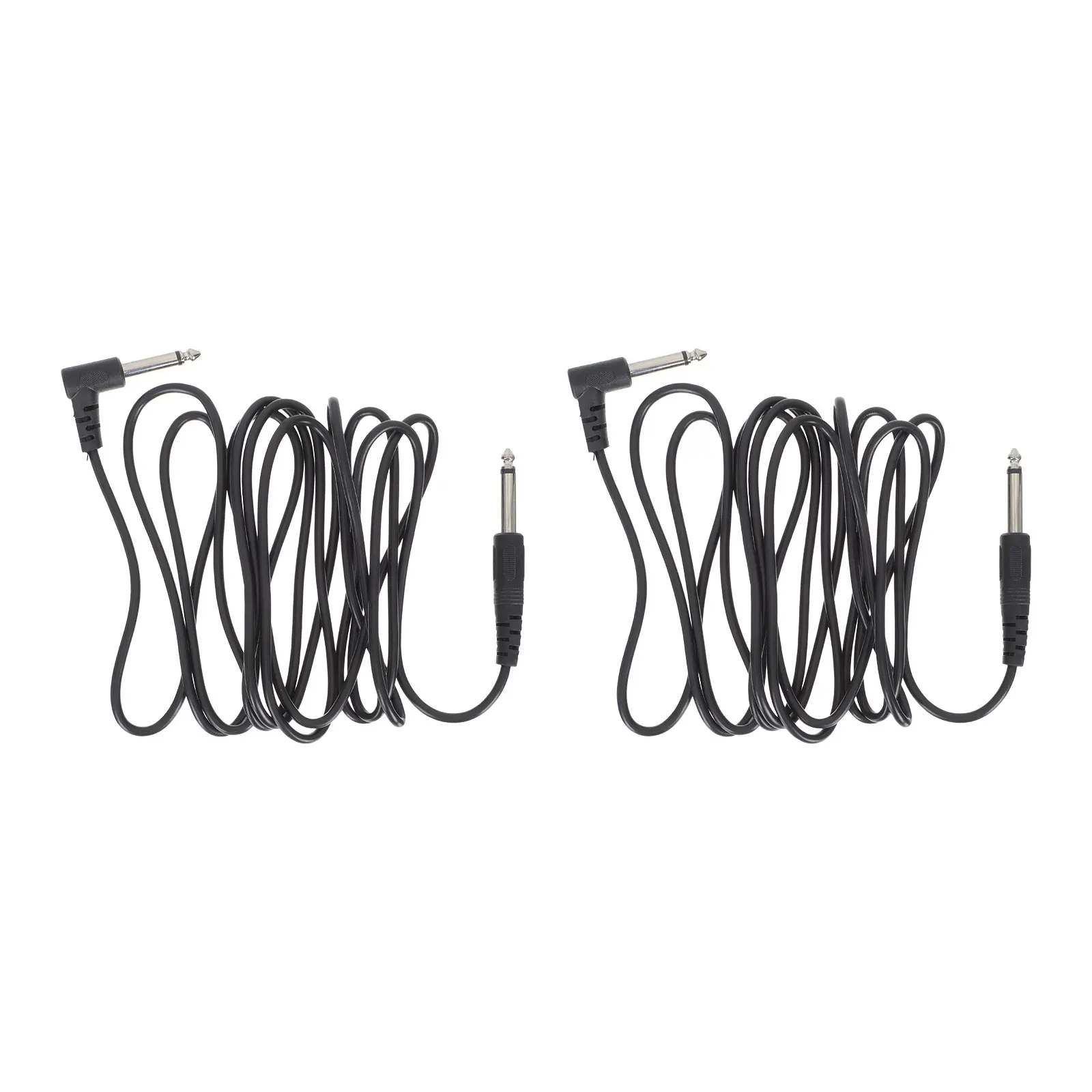 

3PCS Black Electric Guitar Audio Cable for Speaker Connection Durable Storage Professional Practical Long Life Easy Use