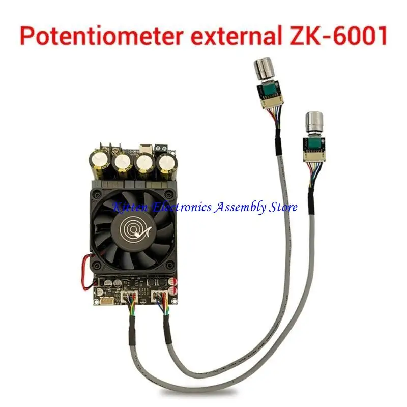 96GD 6001 600W Amplifier Board With Enhances Auditory Subwoofer Control