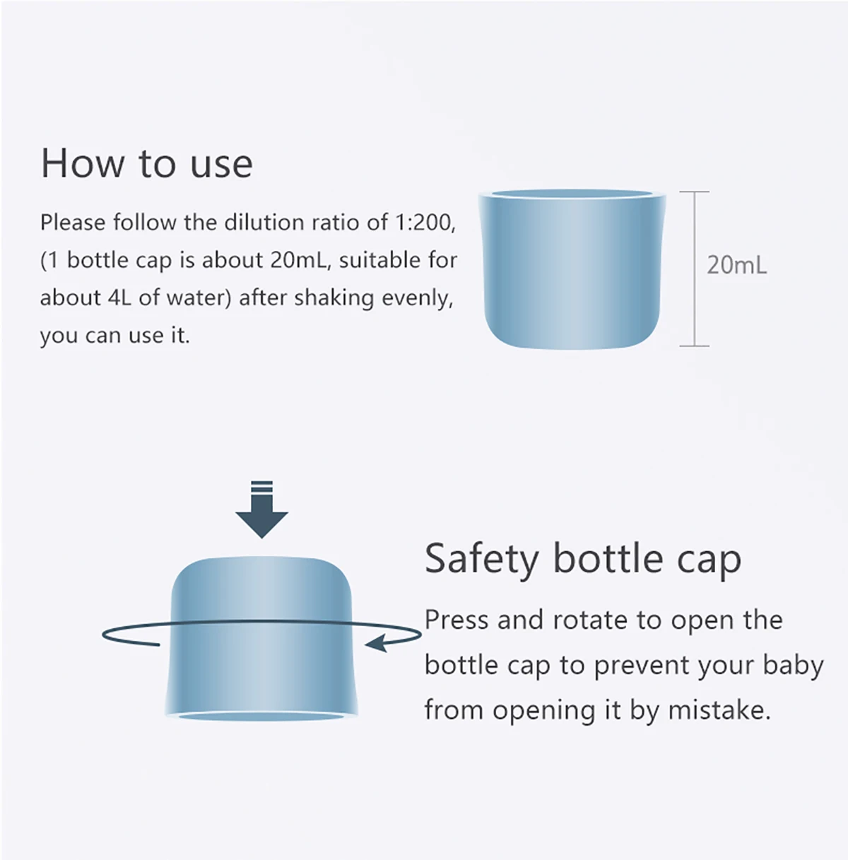 Roborock – accessoires de nettoyage de sol fluide, nettoyeur de sol d'origine anglais Colourless-480ml-UN pour Roborock Dyad et Roborock S7