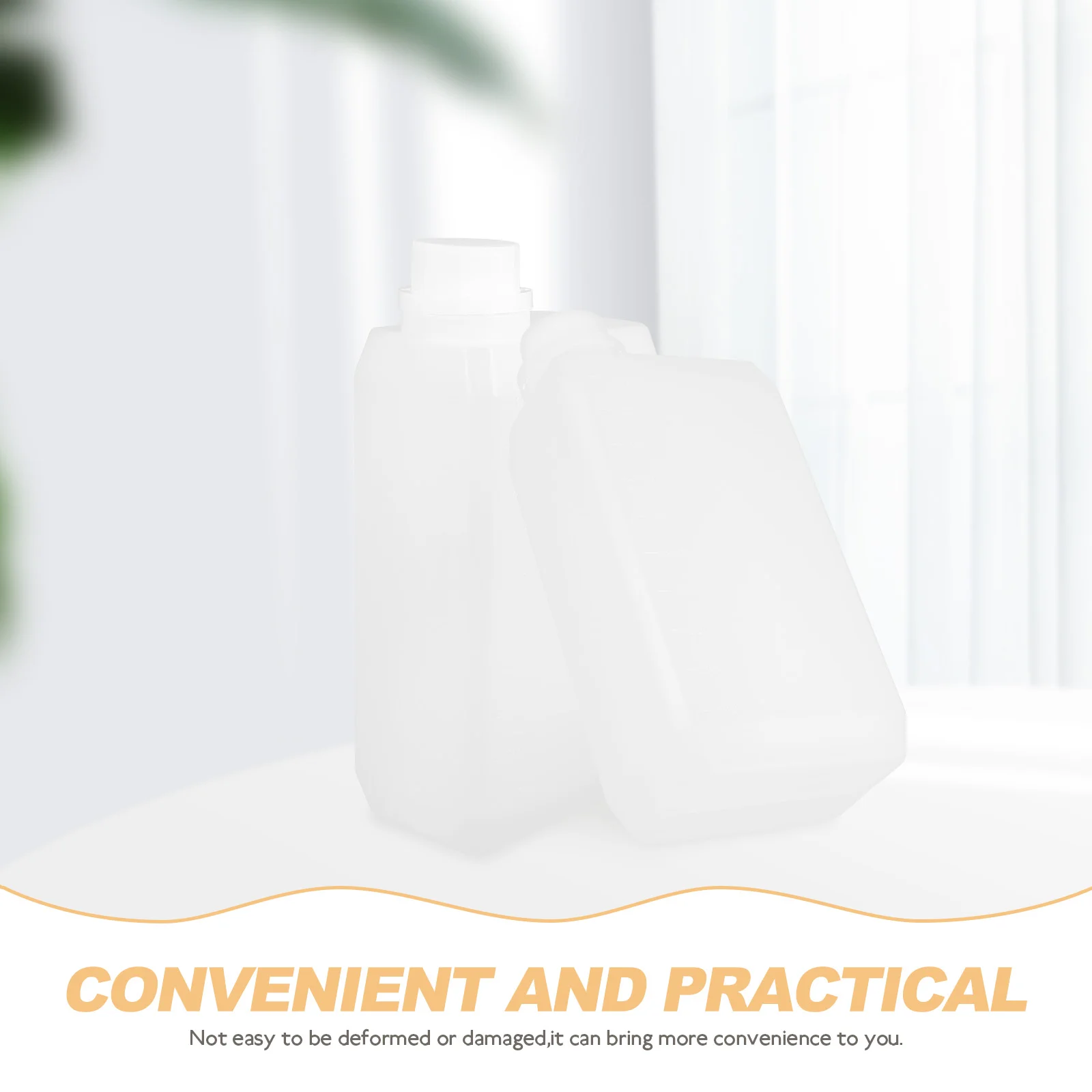 Side Mouth Bottle 1 Liter Oil Container Automotive Jug Plastic Empty Bottles for Liquids Car