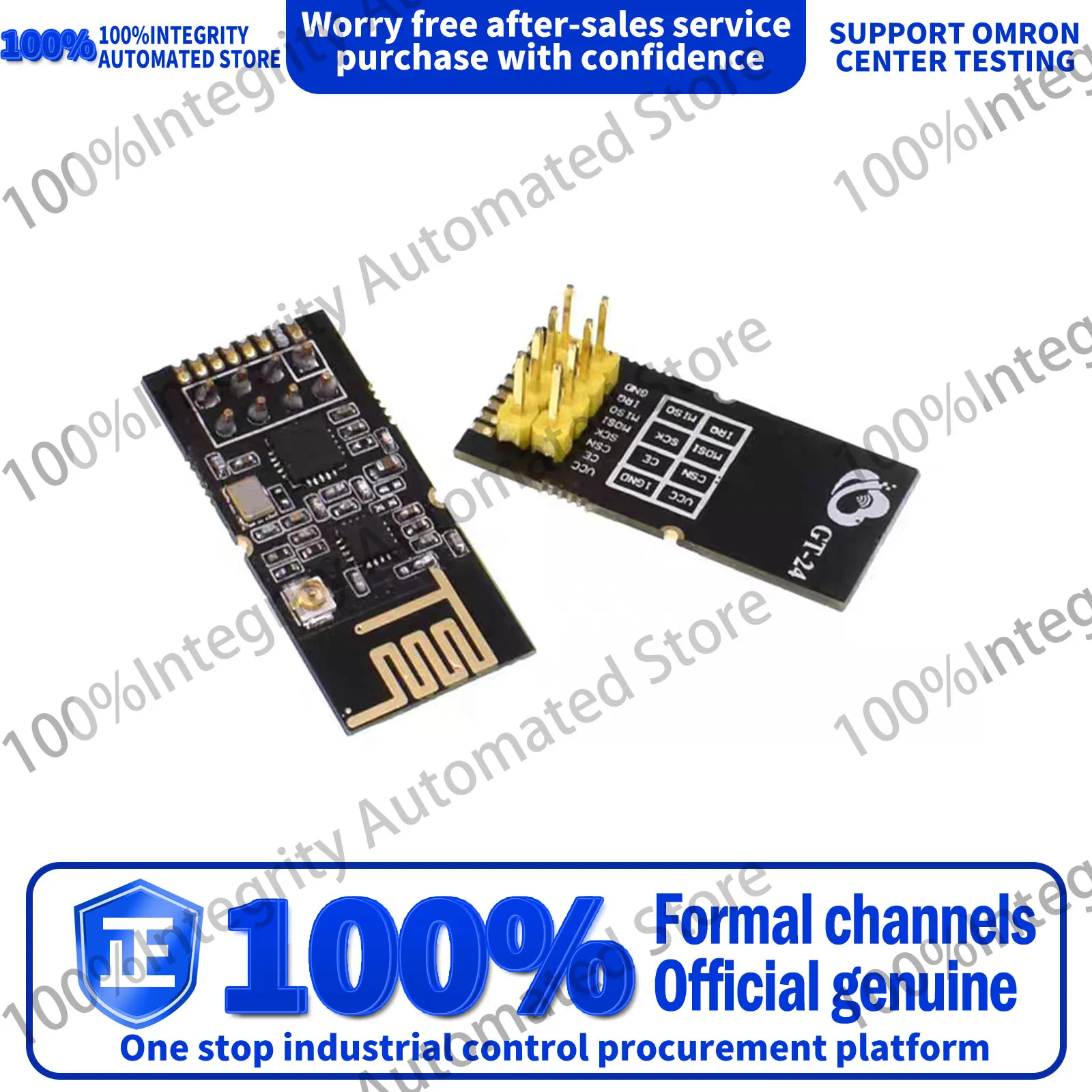 

Industrial-grade GT-24 data transmission wireless module 2.4G NRF24L01&PA LNA 100 meters long range Plug in/ tape/ MINI