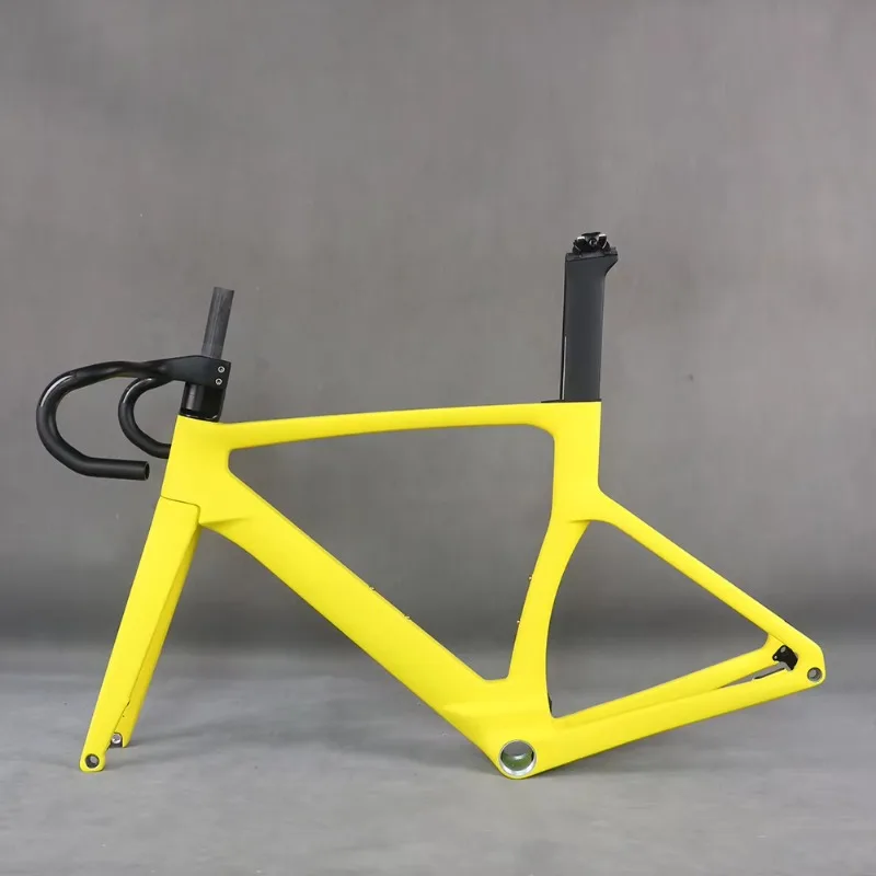 

Bicycle Aero Road Bike with T1000 Frameset Carbon Fiber Aero Road Bike Racing Flat Mount Disc YS719 TT-X38 All Inner Cable Paint