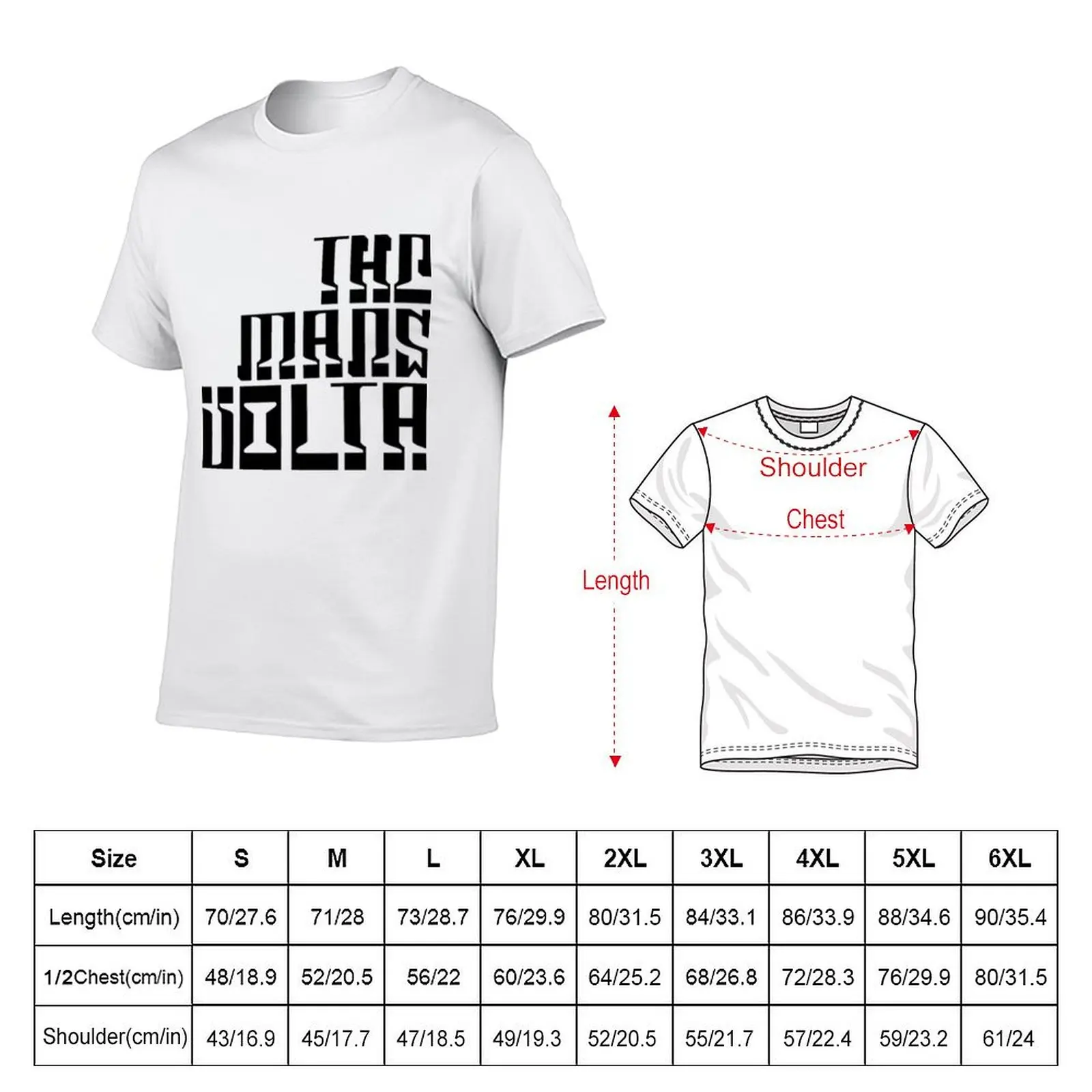 LOGO THE MARS 2023 VOLTA T-shirt vintage summer tops cute tops plain black t shirts men