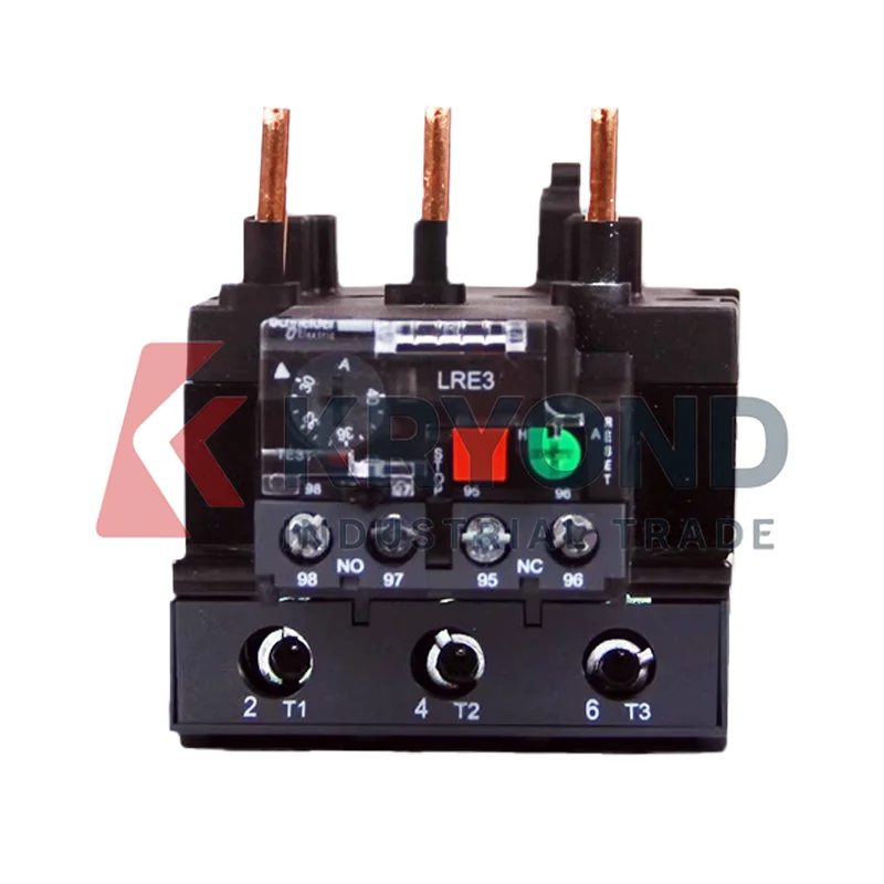 SCHNEIDER LRE355N Thermal Overload Relay 30-40A – Motor Protection Device for Contactors, Prevent Overheating & Overload Damage