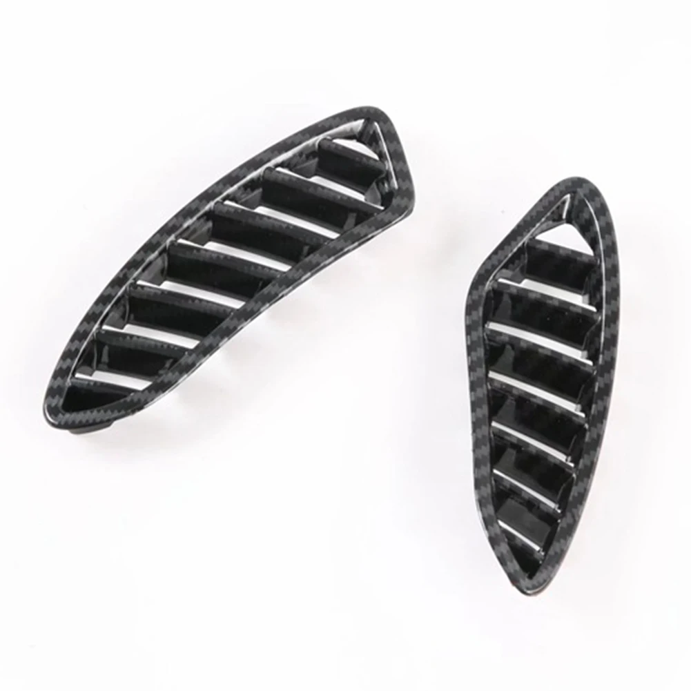 

5PCS ABS Carbon Fiber Air Outlet Cover Trim Compatible with For Hyundai For Sonata 2020 2023 for Interior Vent Enhancements
