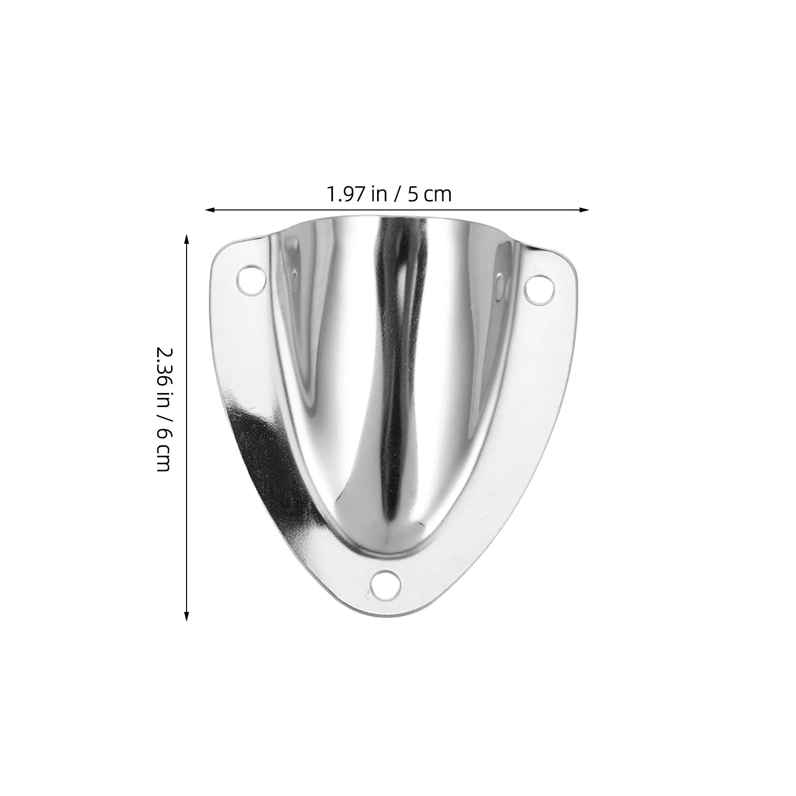 5Pcs 304 Stainless Steel Boat Vent Cover Clamshell Cap for Marine Yacht Rv Outdoor Use Efficient Airflow Moisture Prevention