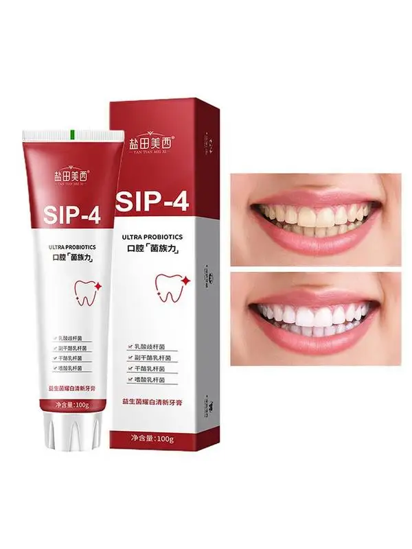 Sp-4 Toothpaste Brightening Whitening Toothpaste Protect Gums Fresh Breath Mouth Teeth Cleaning Health Tooth Care 100g