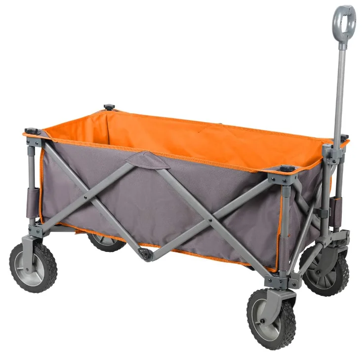 

# Hot Sales Woqi Utility Cargo Beach Wagon For Camping Groceries Folding Design Removable Canopy