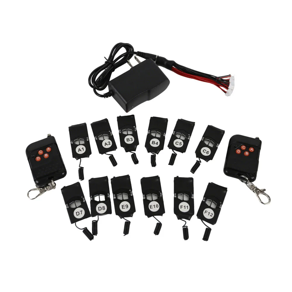 

Беспроводной пульт дистанционного управления для шаров, новая машина для взрыва шаров с двойным управлением, 12 каналов управления, для свадеб